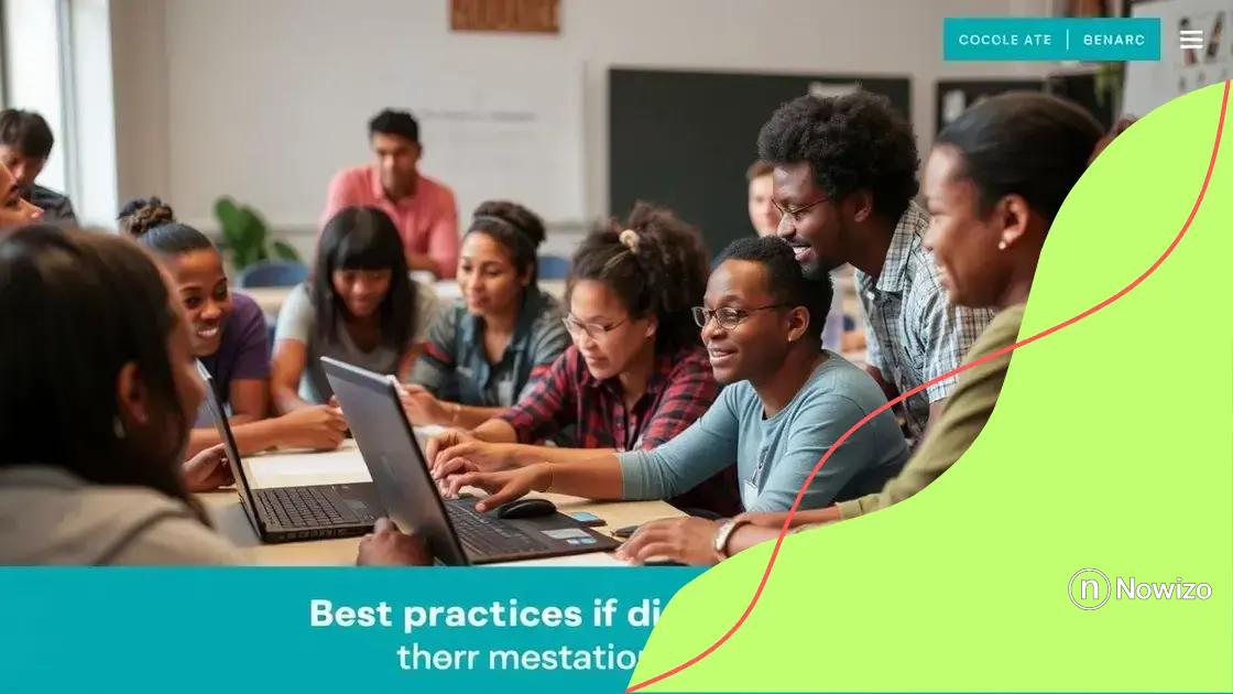 Best practices in promoting digital access Best practices in promoting digital access